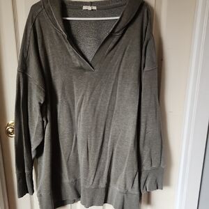 Maurices Gray Textured Sweater
